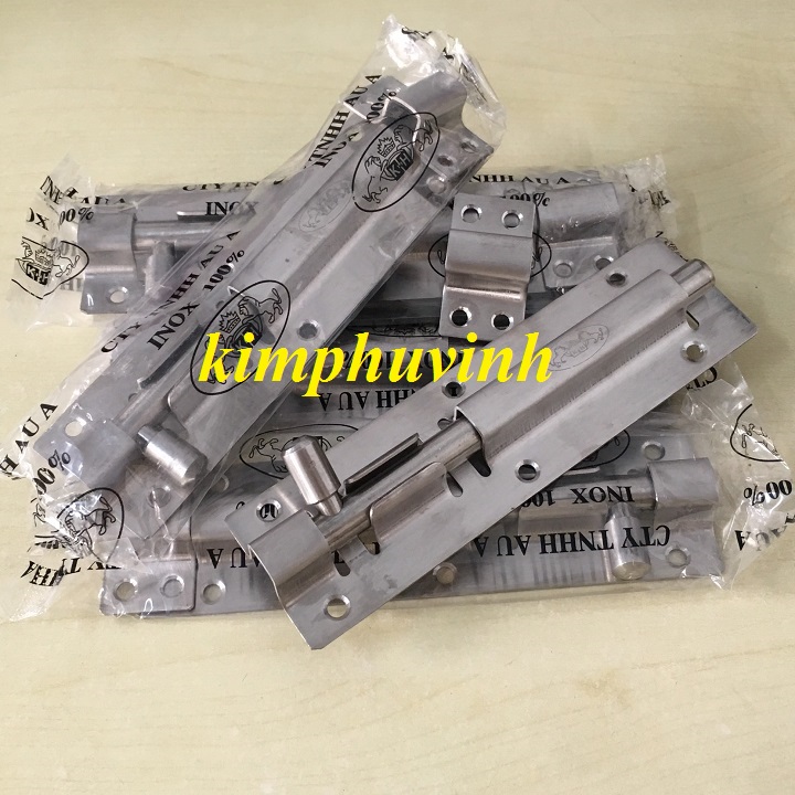 1 BỘ - 2T5 - CHỐT CỬA ĐỨNG INOX 100%
