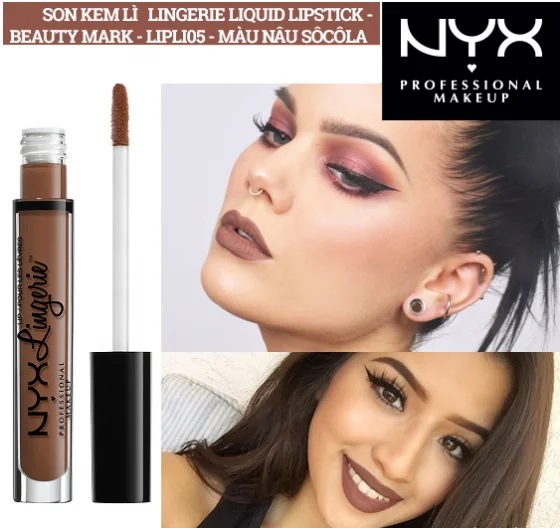 Son Kem Lì Nyx Professional Makeup Lip Lingerie Nhiều Màu