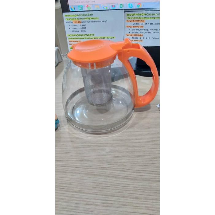 Bình Lọc Trà Thủy Tinh 700ml Sang Trọng