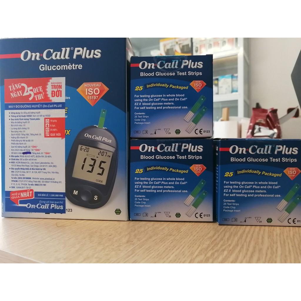 Máy đo đường huyết On Call Plus