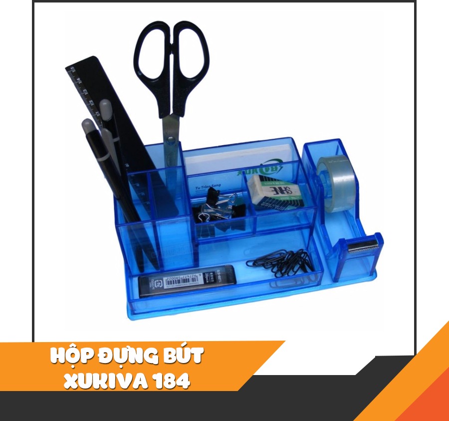 [HCM]Hộp cắm bút Xukiva 184 cố định