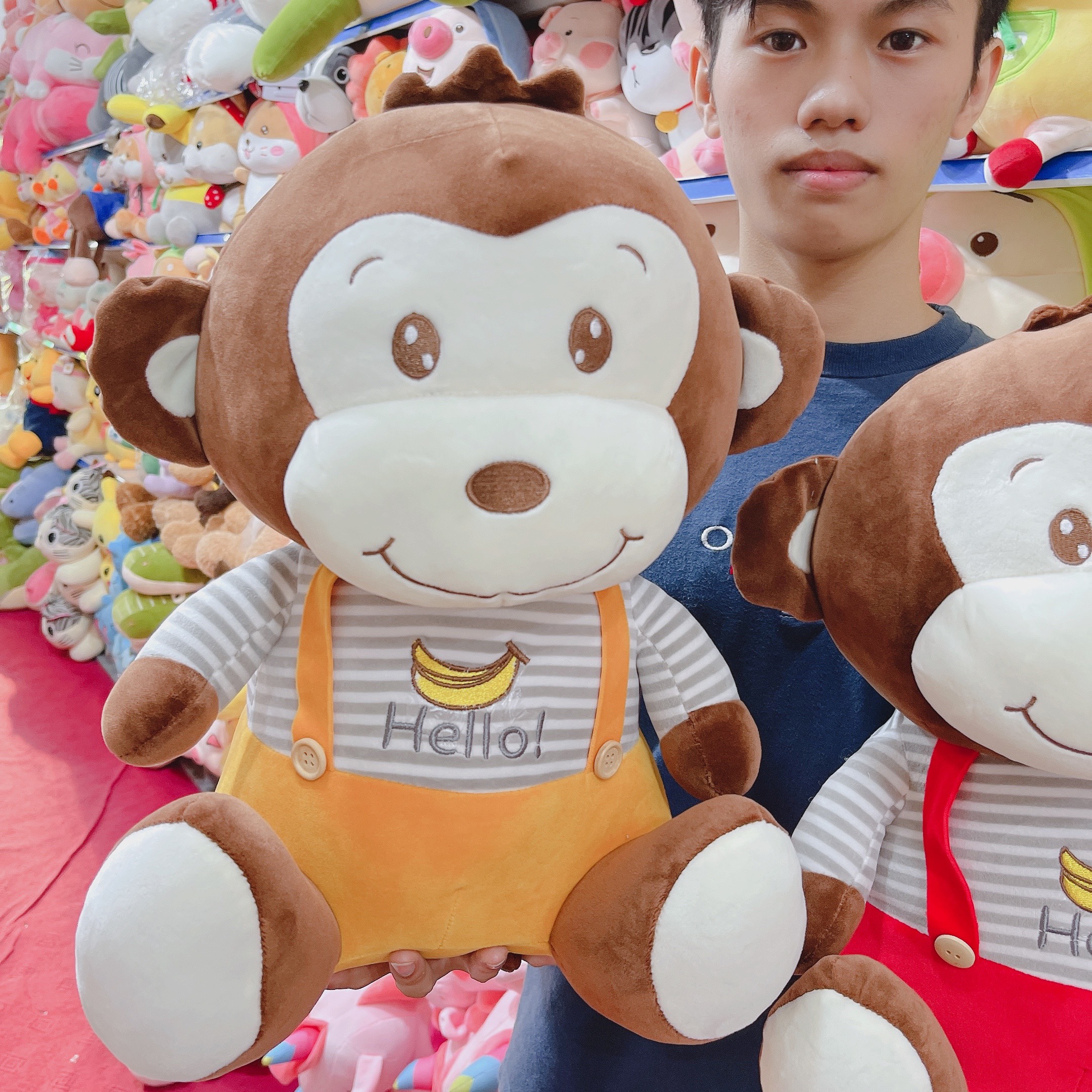 Gấu Bông Khỉ - Khỉ Bông Hello Cao Cấp