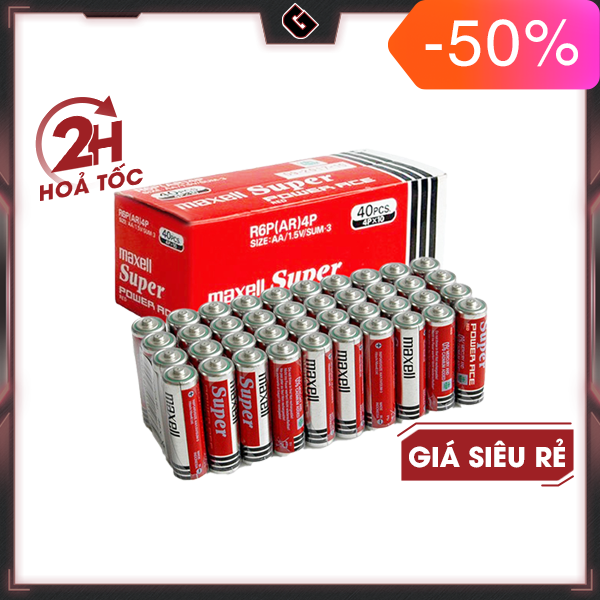 Pin Maxell AA / R6P - Hàng Chính Hãng