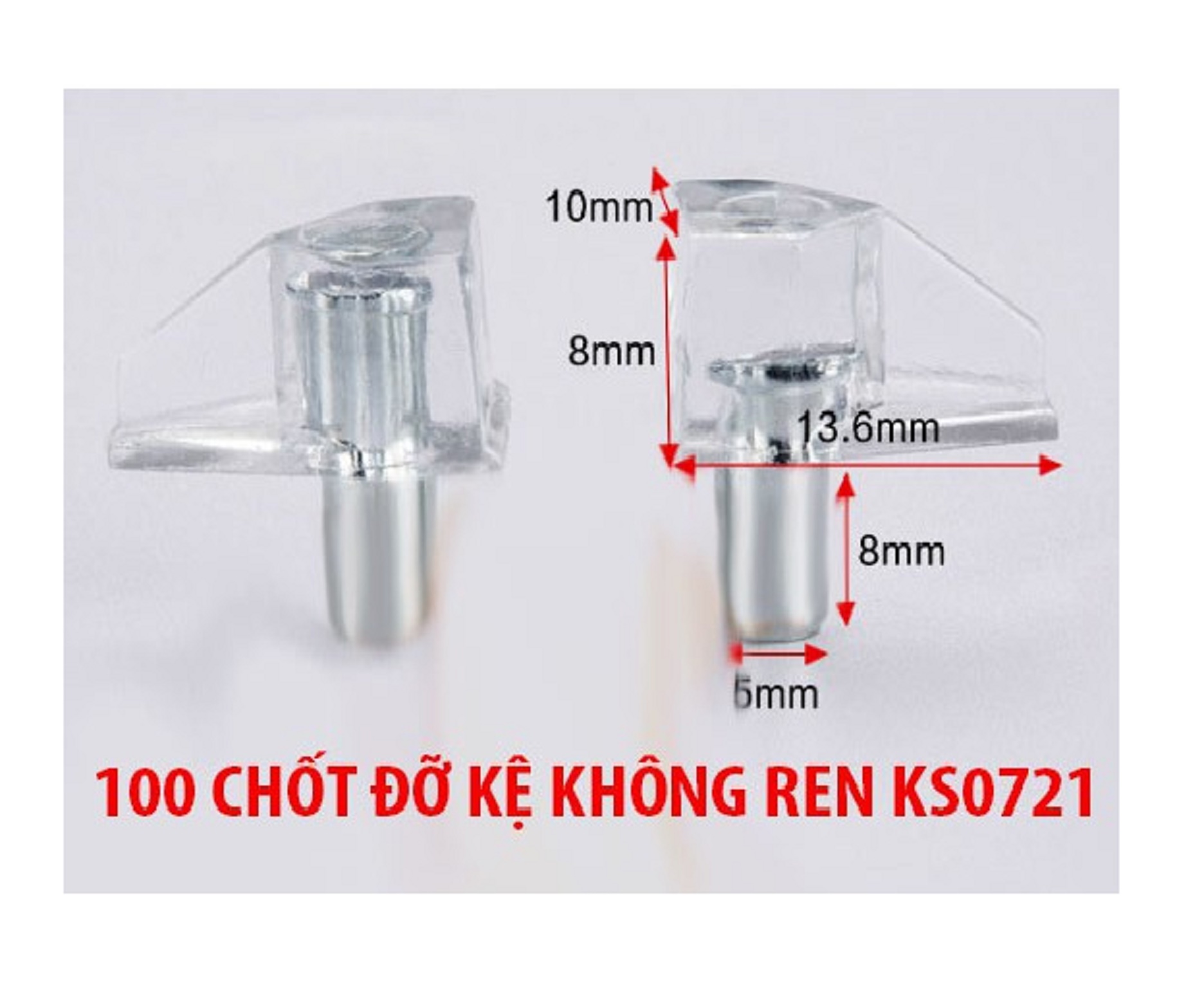 COMBO 100 cái pas đỡ đợt gỗ di động  ( Bịch 100 con)