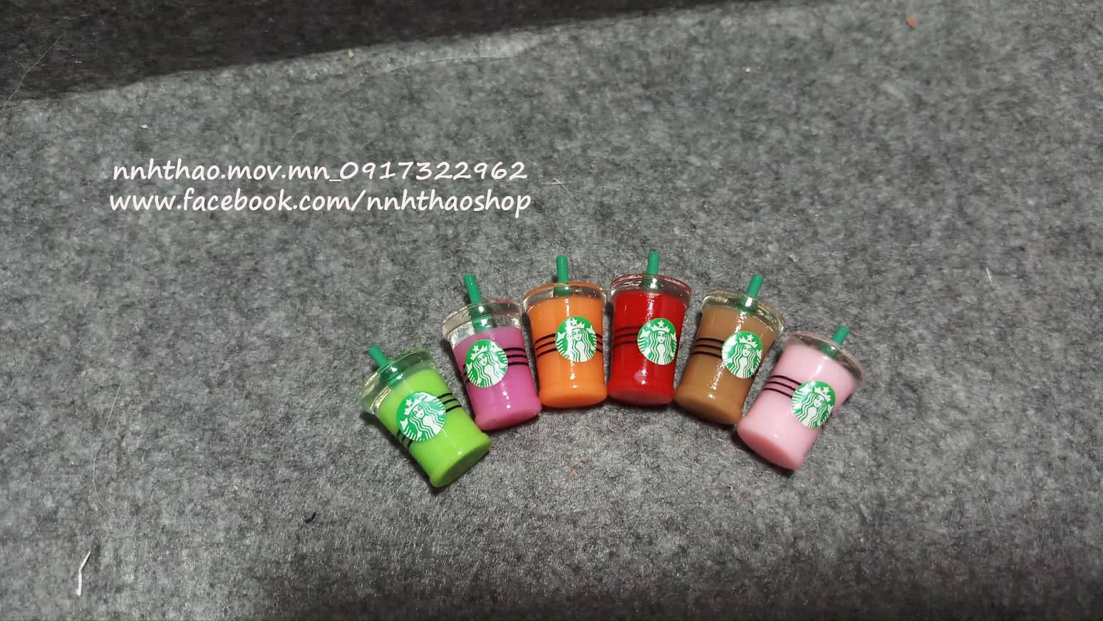 Mô hình ly cafe trang trí dollhouse, roombox