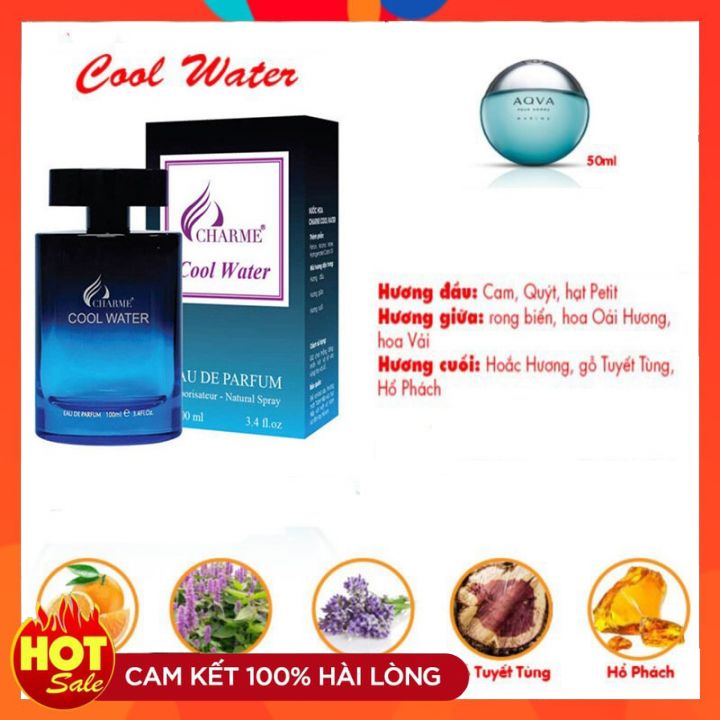 NƯỚC HOA NAM COOL 100ML NƯỚC HOA CHÍNH HÃNG
