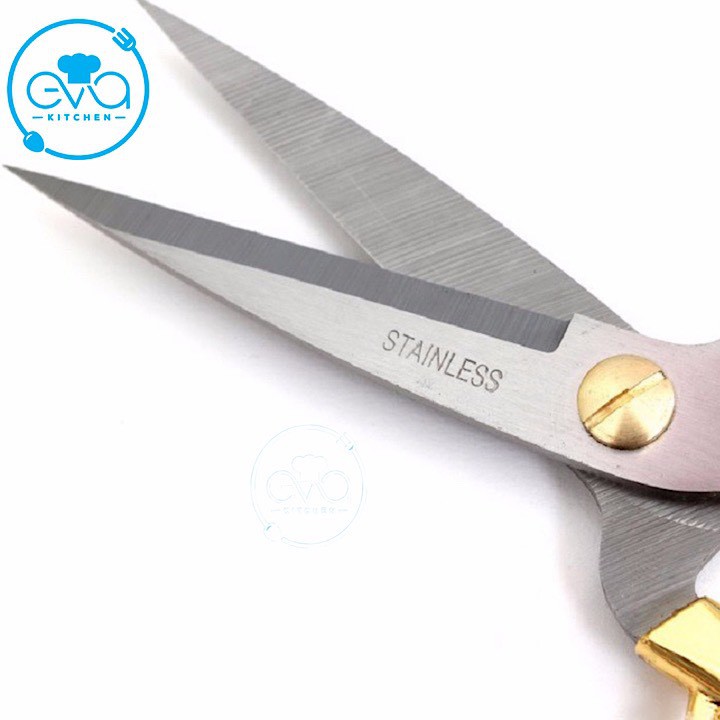 Kéo Cắt Cán Rồng Vàng Sắc Bén KM45