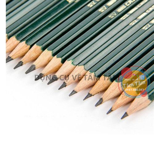 Bút Chì phác thảo, bút chì đen Castell 9000, Faber Castell-Dụng cụ vẽ Tâm Tâm