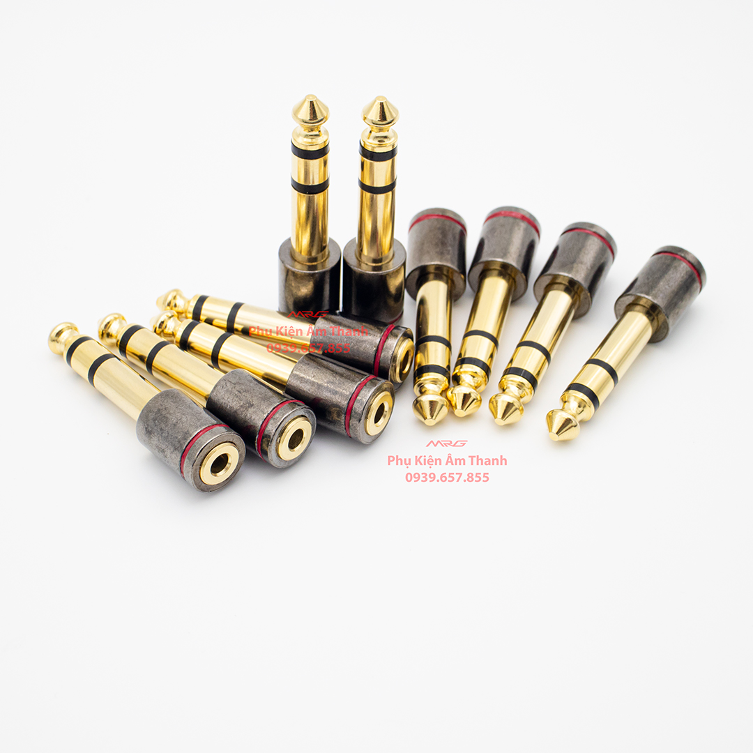 Đầu Chuyển Jack 6 Ly Ra 3.5 (đầu 6 ly ra lổ cắm 3.5) giá 1 chiếc. JC