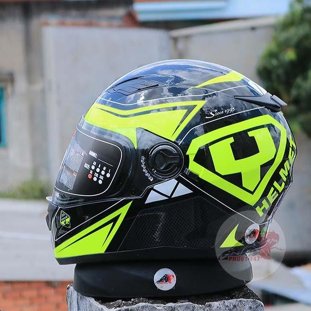 Mũ bảo hiểm Yohe 970 - 2 Kính