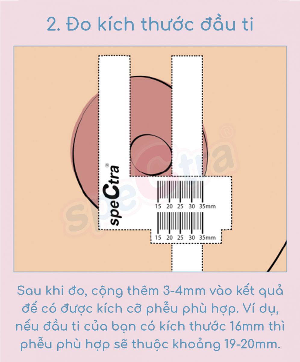 Spectra Breast Pump Funnel - Size 16mm/ 20mm/ 24mm/ 28mm/ Genuine Product (01 Piece/Set)