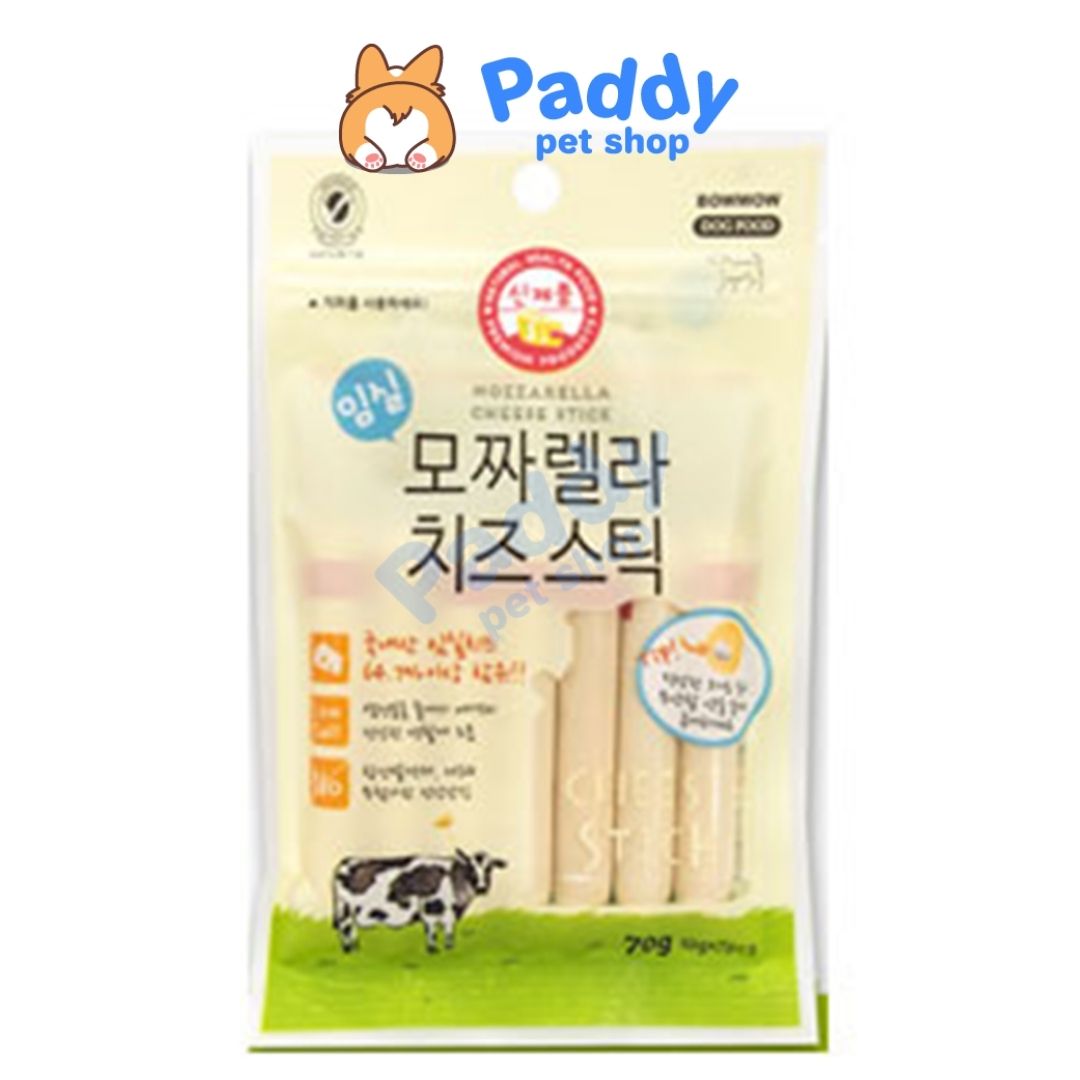 Bánh Thưởng Cho Chó Xúc Xích Phô Mai Bowwow
