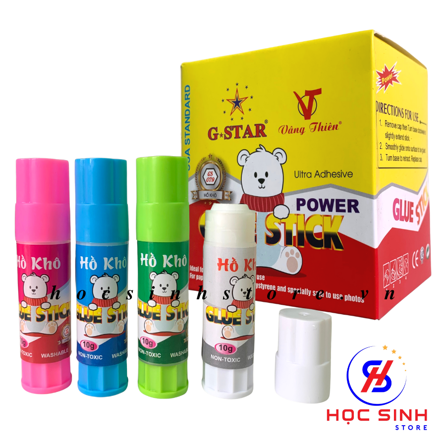 Combo of 3 Bottles of Gstar Gs 079 10g Dry Glue Good Adhesion Glue, Glue for Students, Offices