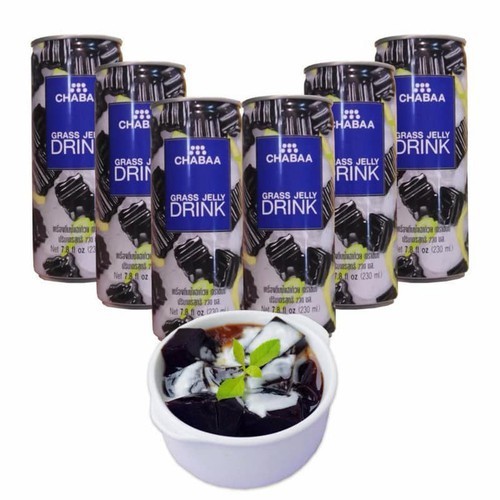 [HCM][ 1LỐC 6 LON] NƯỚC NGỌT SƯƠNG SÁO CHABAA 230ML THÁI LAN