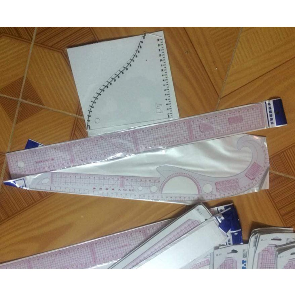 (HOT) Bộ Thước Thần Thánh Cắt May ( gồm 3 thước)