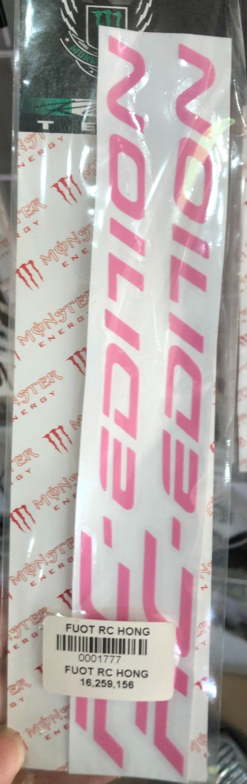 CẶP TEM DÁN PHUỘC ( FUOC) RC-EDITION, CẮT SIÊU NÉT ( NHIỀU MÀU )