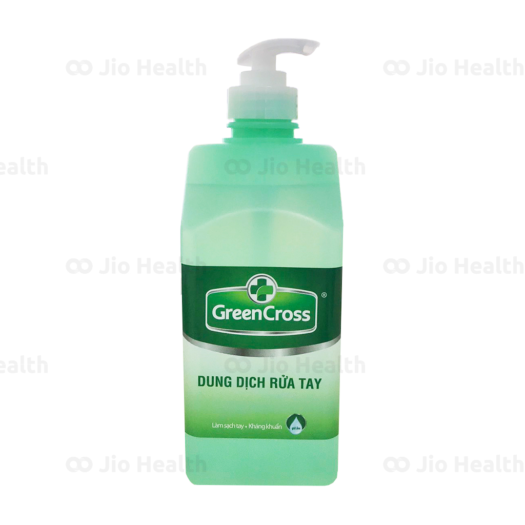 Nước rửa tay diệt khuẩn Green Cross 500ml