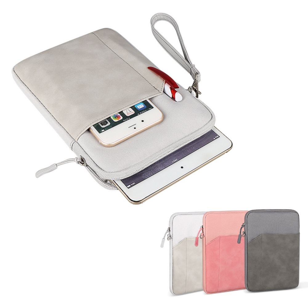 Túi chống sốc đựng iPad máy tính bảng 2 ngăn kèm khe cắm bút có quai xách nhiều size 8inch 9.7inch 10.2inch 10.5inch 11inch