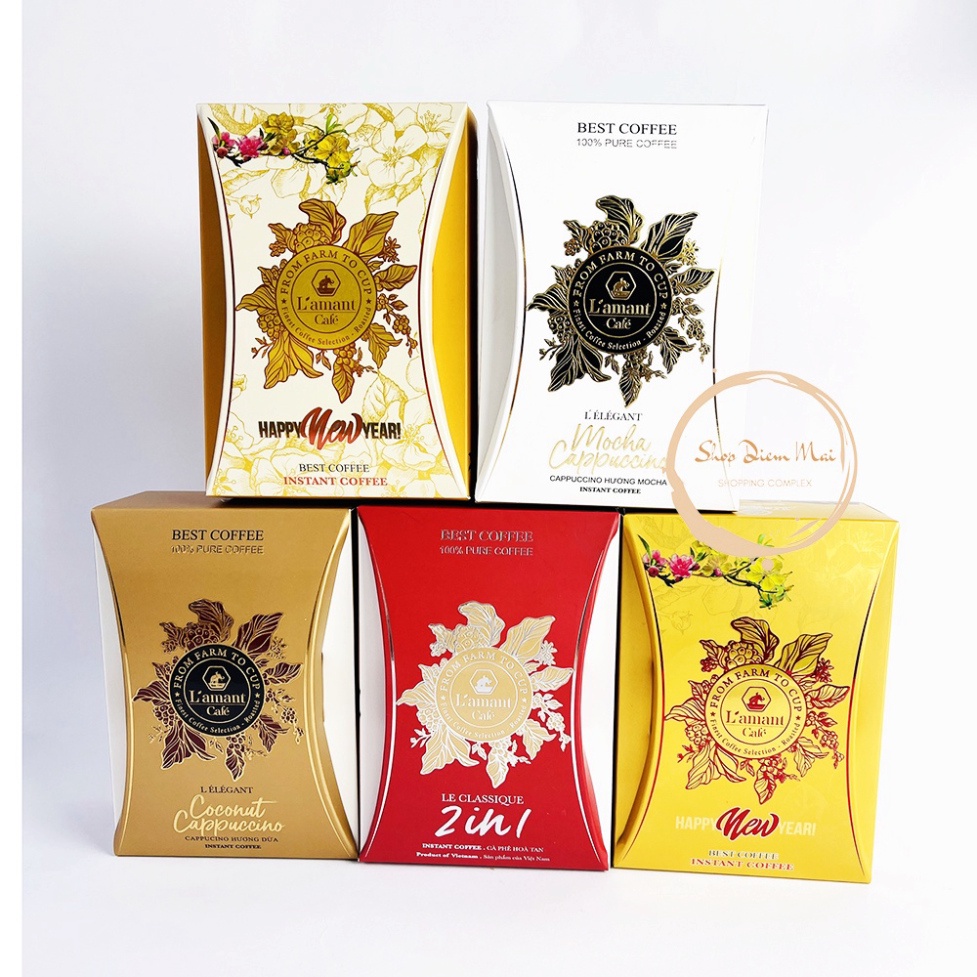 L'amant Cafe LE CLASSIQUE 2in1 - Cà Phê hoà tan (Free Ship)