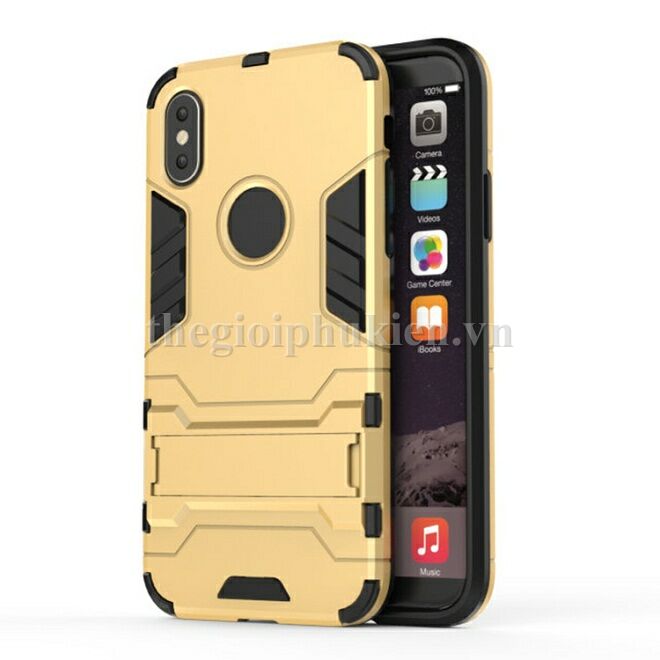 Ốp lưng chống sốc Iron Man cho iPhone XS Max