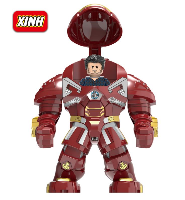 [HCM]Đồ chơi lắp ráp MiniFigure BigFig HulkBuster 2.0 X1158