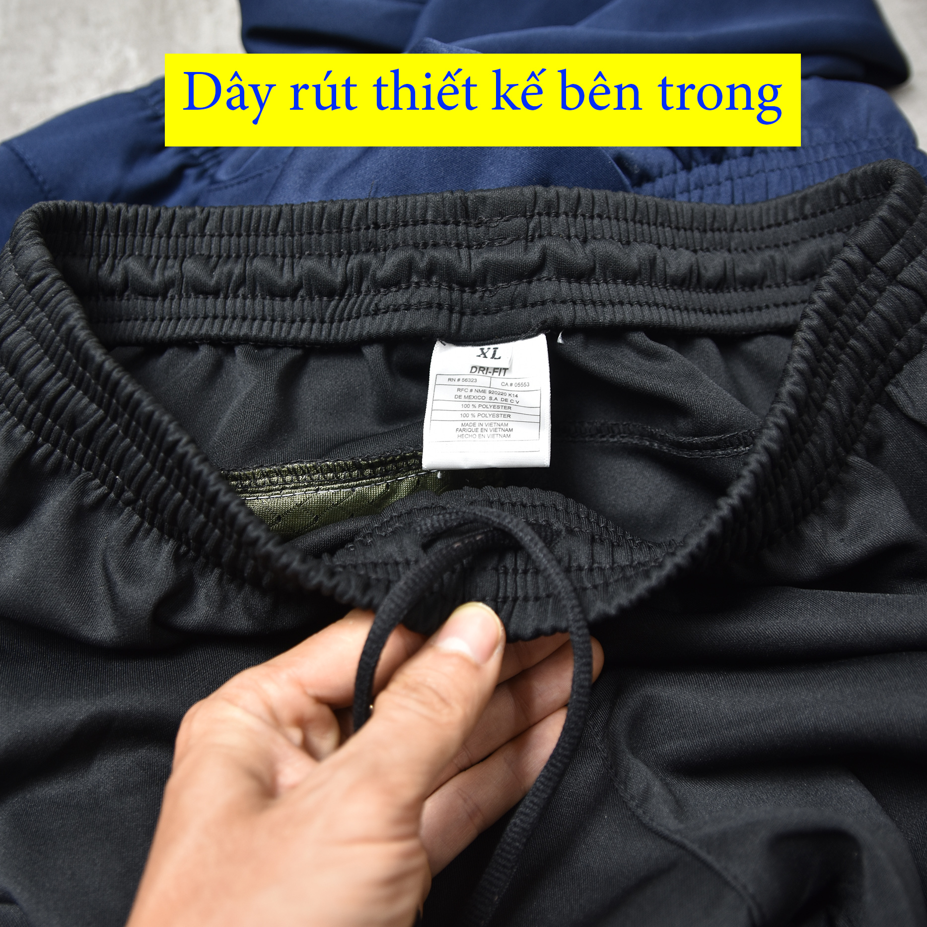 Quần Jogger thể thao nam mã[Q02] chất thun Poly 2 da cao cấp.