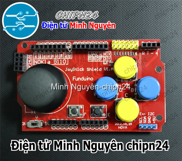 [1 cái] (D85) Arduino JoyStick Shield - HH003187