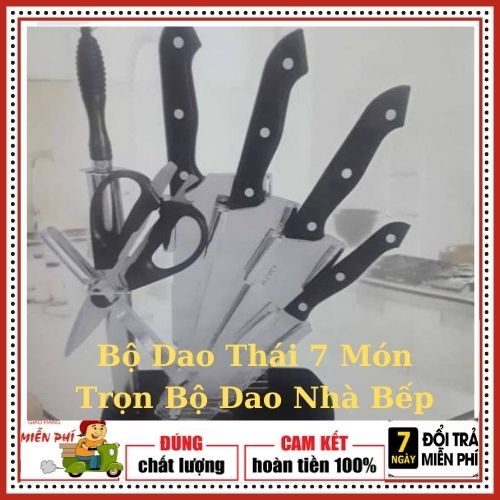 [HCM]BỘ DAO 5 MÓN MADE IN THÁI LAN KITCHEN KNIFE.