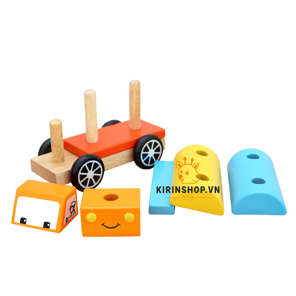 Xe Bồn Lắp Ráp - WinWinToys