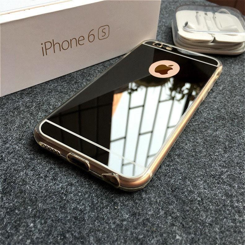 [HCM]Ốp lưng Iphone tráng gương silicon