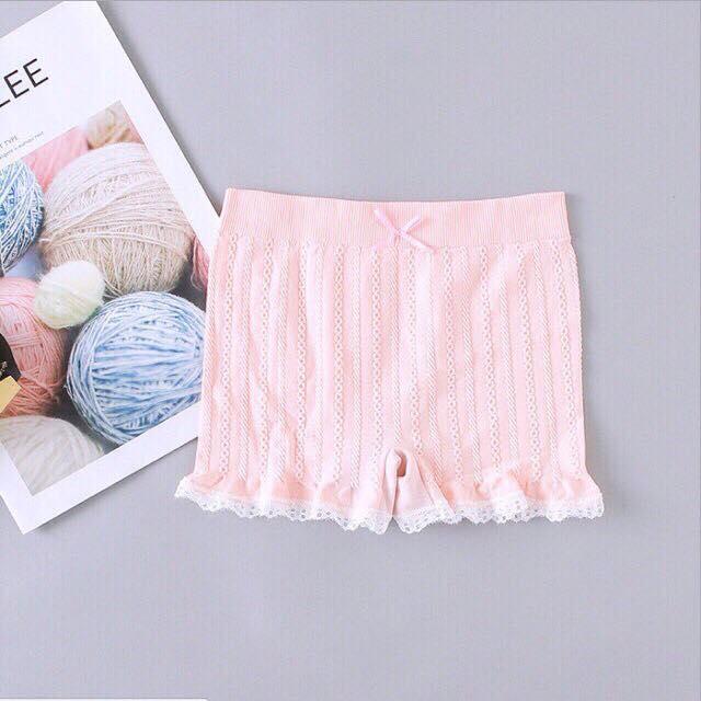 Quần mặc váy cho các bạn gái túi zip - quần mặc váy dệt gân co giãn 4 chiều thấm hút 6 màu- quần váy giãn nhiều màu đa năng - bcthienduongnoiy