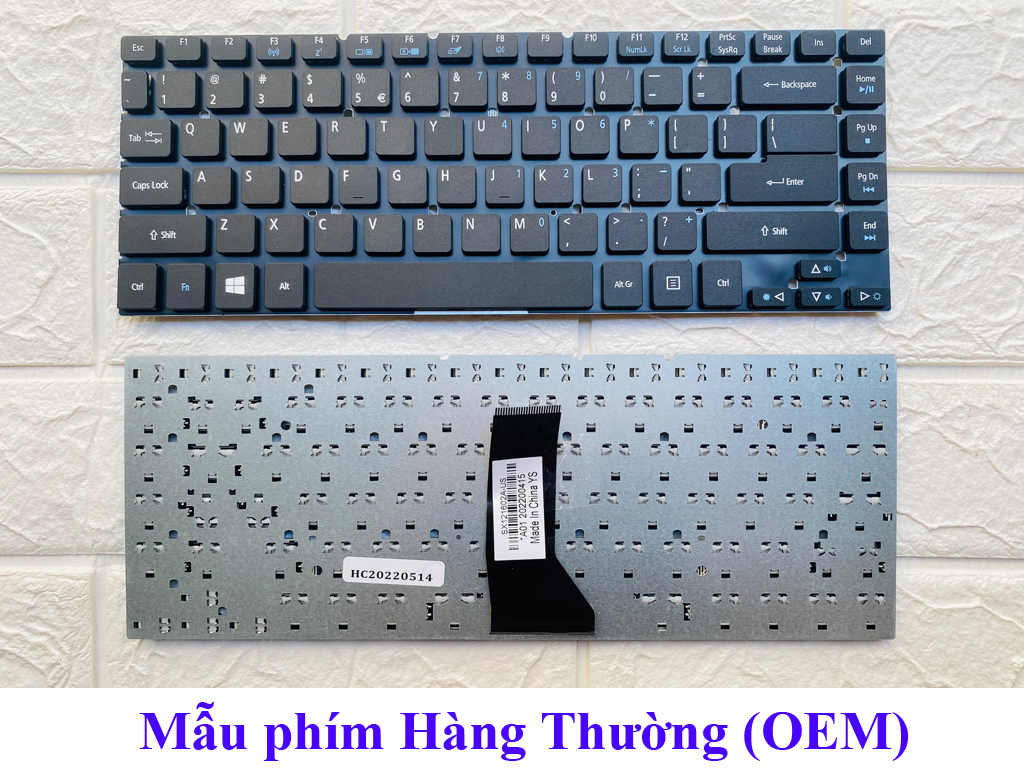 Bàn Phím Laptop Acer 4830 V3-471 E1-432 E5-471 E1-470 3830 E1-472 (Phím Trong Máy)