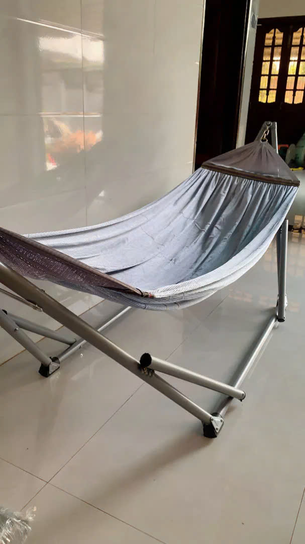 TRỌN Bộ khung võng xếp duy phương ống phi 32 ( bao gồm: Khung+ võng lưới)