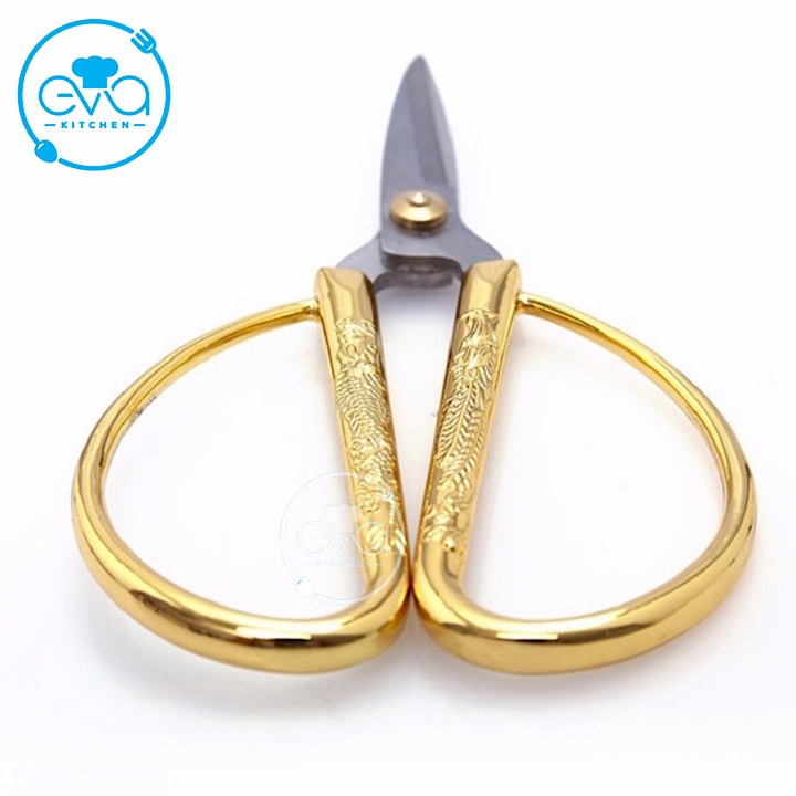 Kéo Rồng Phụng Cán Vàng Sang Trọng