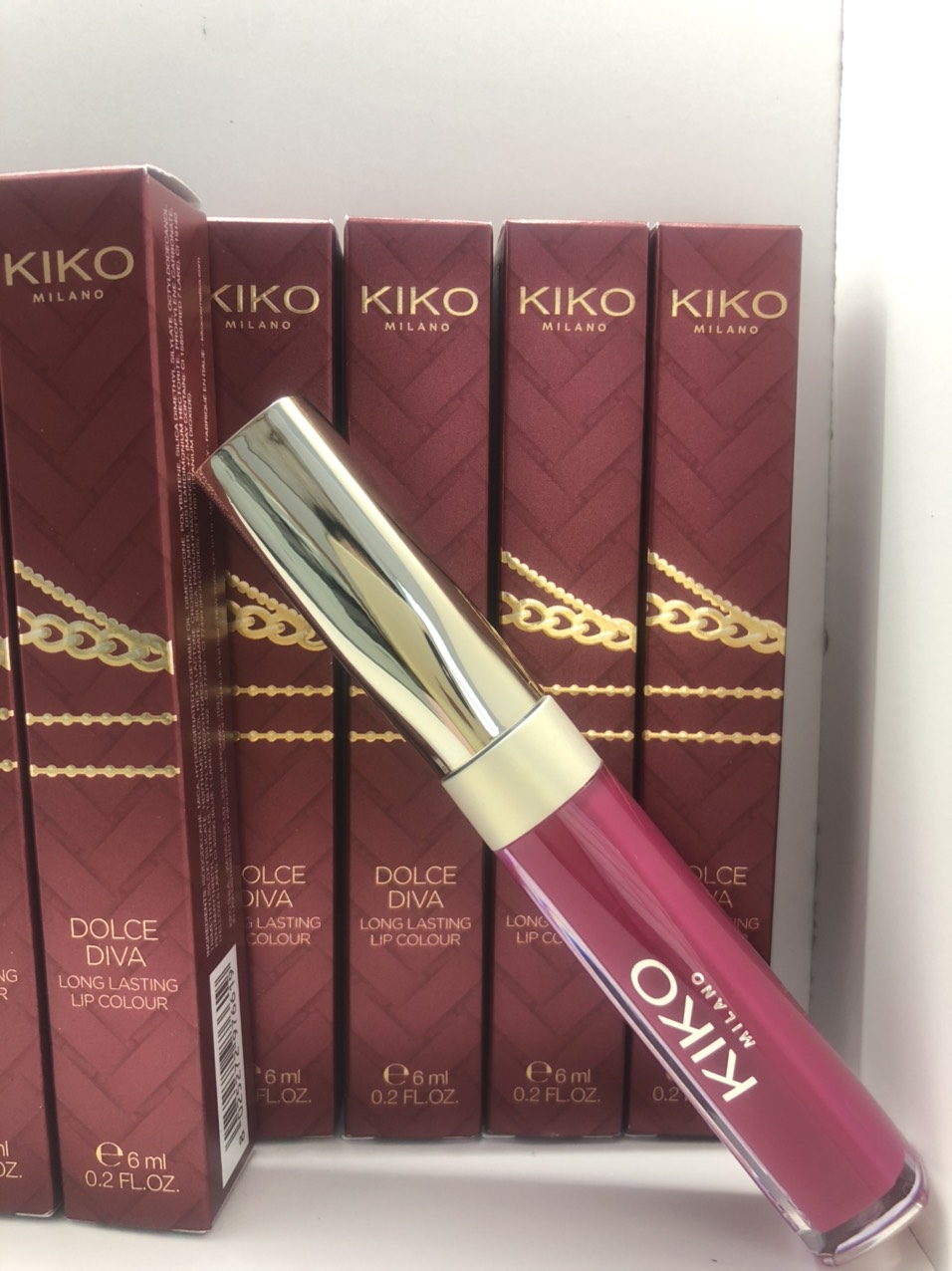 Son kiko - Son kem siêu lì kiko milano dolce diva long lasting lip 07