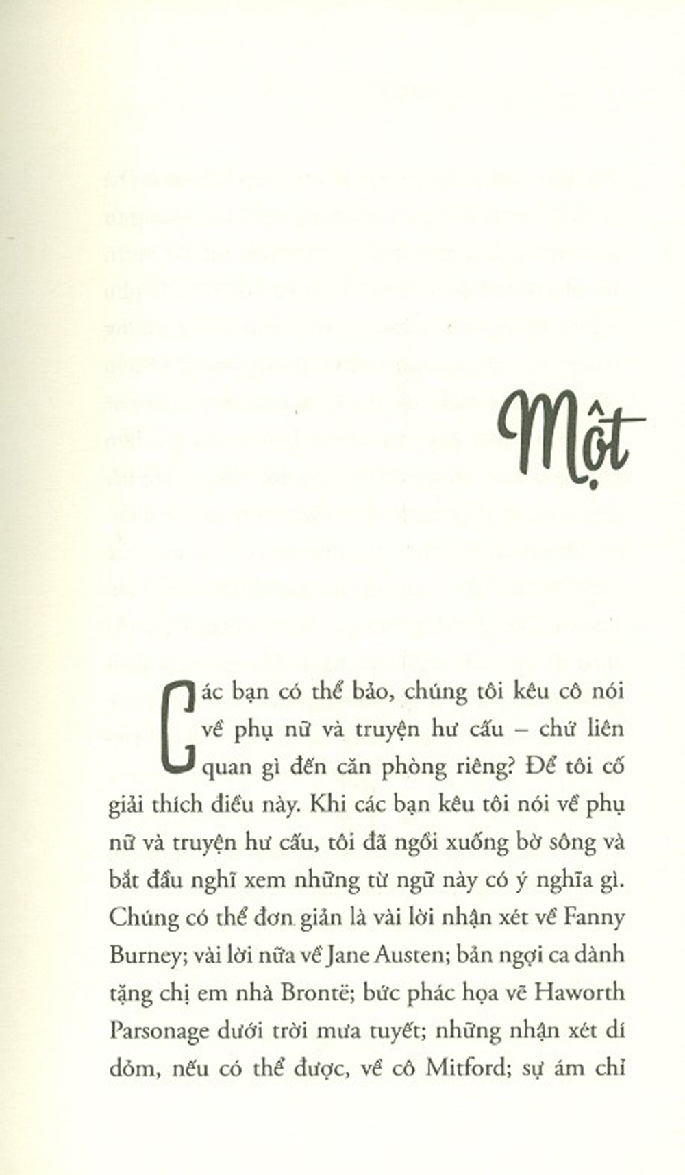 Căn Phòng Của Riêng Ta
