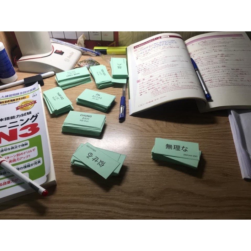 [HCM]Flashcard từ vựng N3 mimikara