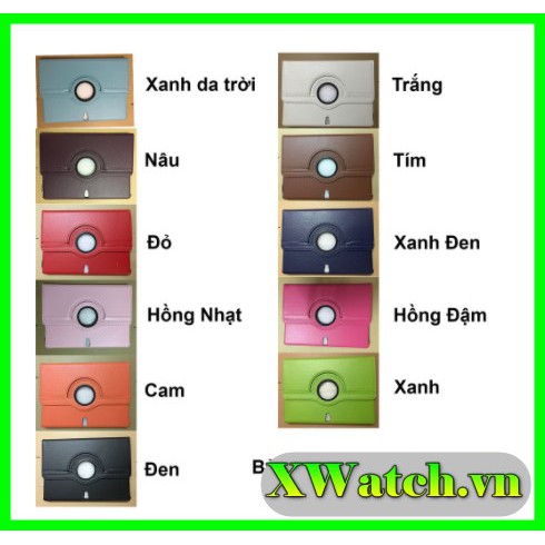 Bao da xoay iPad 10.2 Gen 7 Gen 8 (iPad 2019, 7th generation, Gen 7/8)