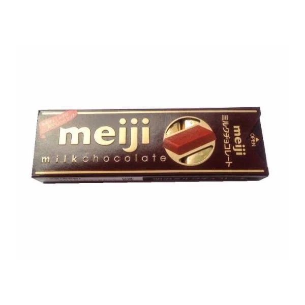 Kẹo Socola Meiji Chocolate Đen, Sữa Thanh 41g