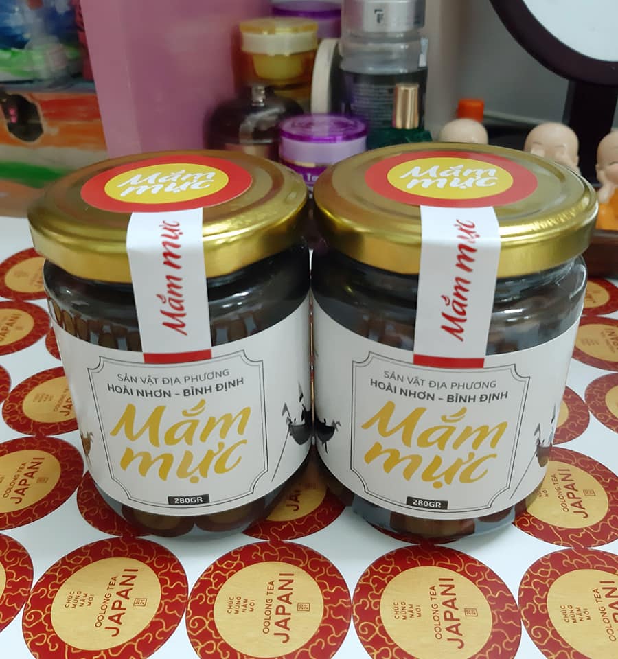 MẮM MỰC ĐẶC SẢN XỨ NẪU BÌNH ĐỊNH  280grx2