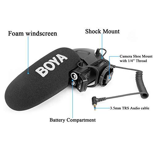 Boya BY-BM3030 Micro Shotgun Cho Máy Ảnh, Máy Quay