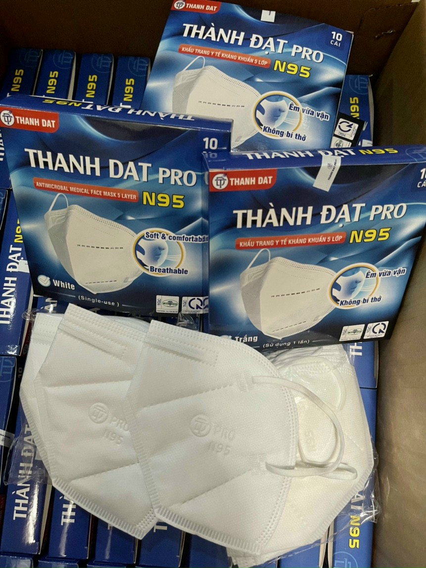 [12_5D] Combo 10 túi mask 5D An Tâm (túi 10 cái), màu trắng