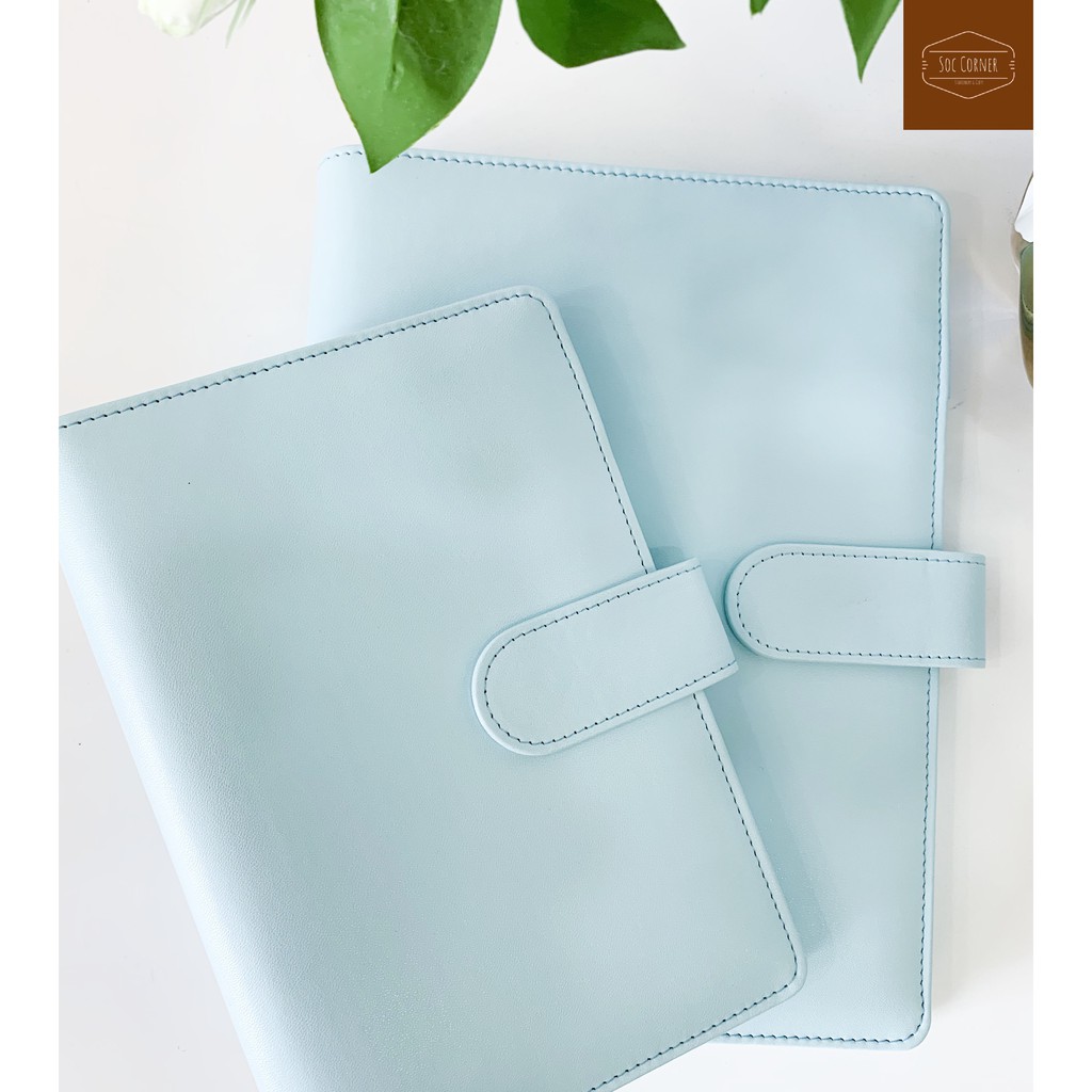 [HCM]Sổ da kế hoạch Planner bìa còng A5/A6 (không kèm giấy)