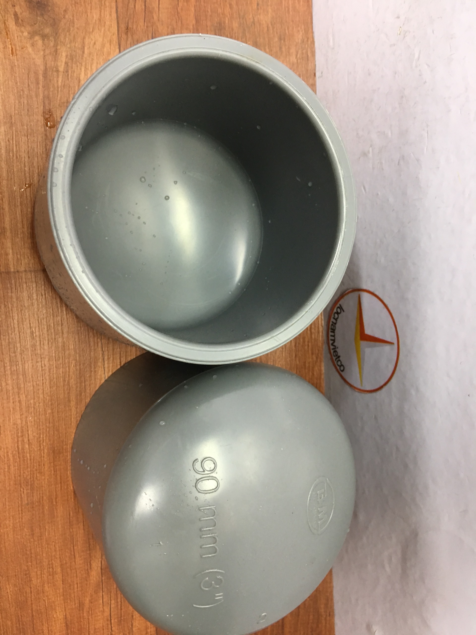 Nắp bịt PVC phi 90( 3" ) Bình minh