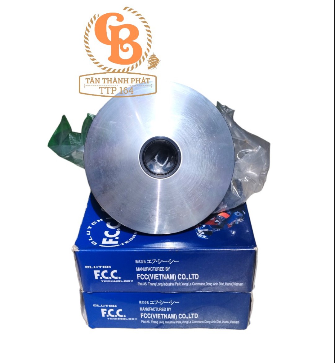 Chén bi+ Quạt nồi trước vision k44 FCC dành cho xe vision 2015-2019