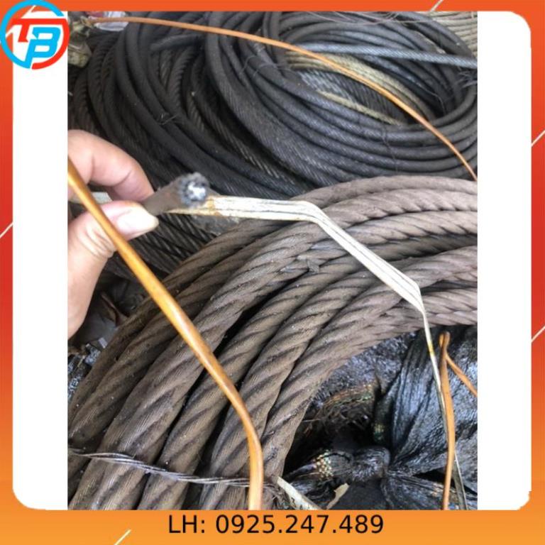 Dây Cáp thép phi 8 (lụa chống soắn ) dây cáp cẩu