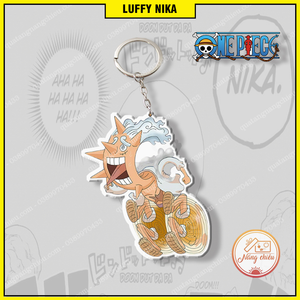 Móc khóa chibi onepiece luffy, zoro, nami, ace, law ☘️quà tặng nắng chiều☘️
