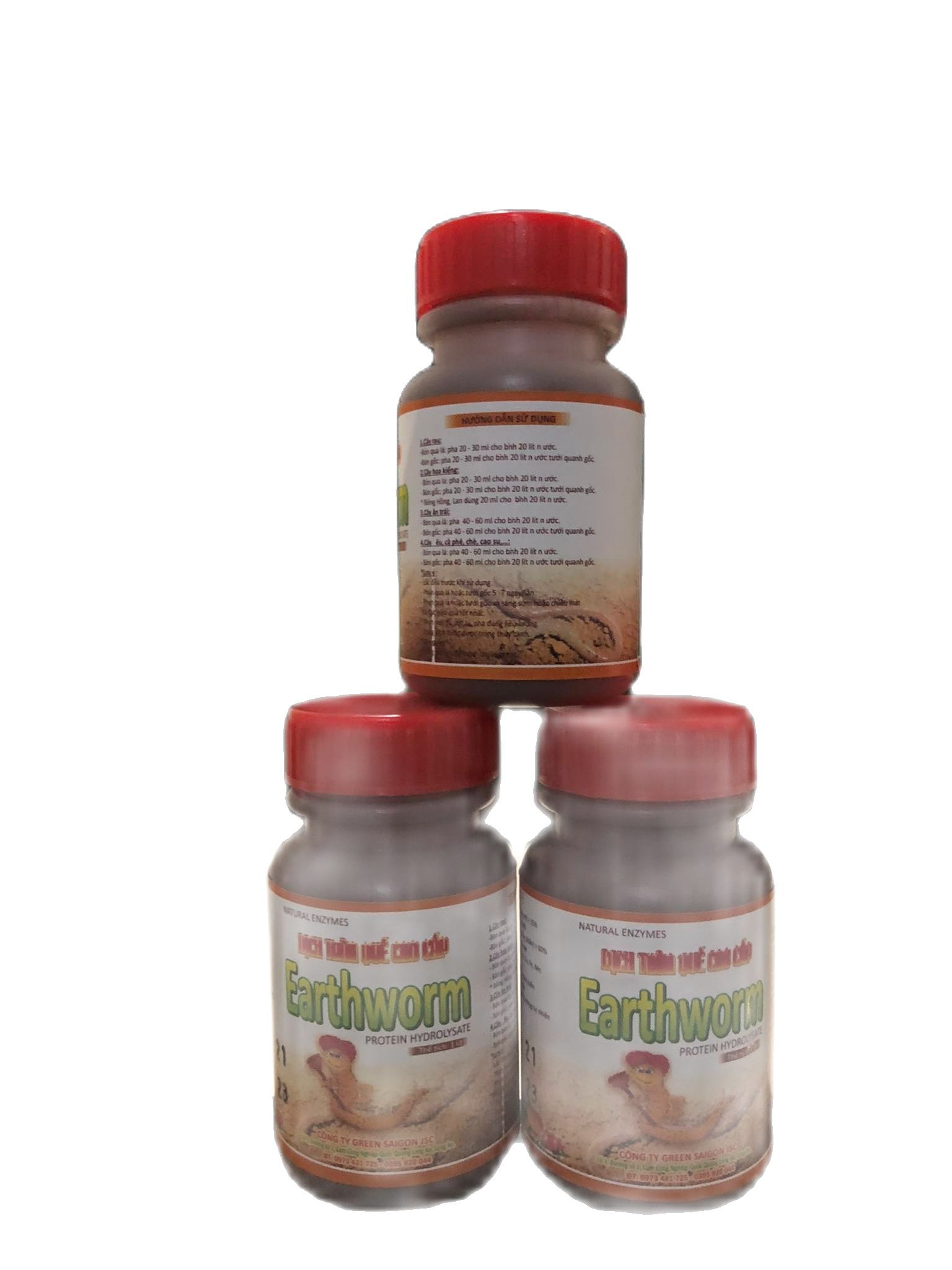 [HCM]Combo 3 chai dịch trùn quế