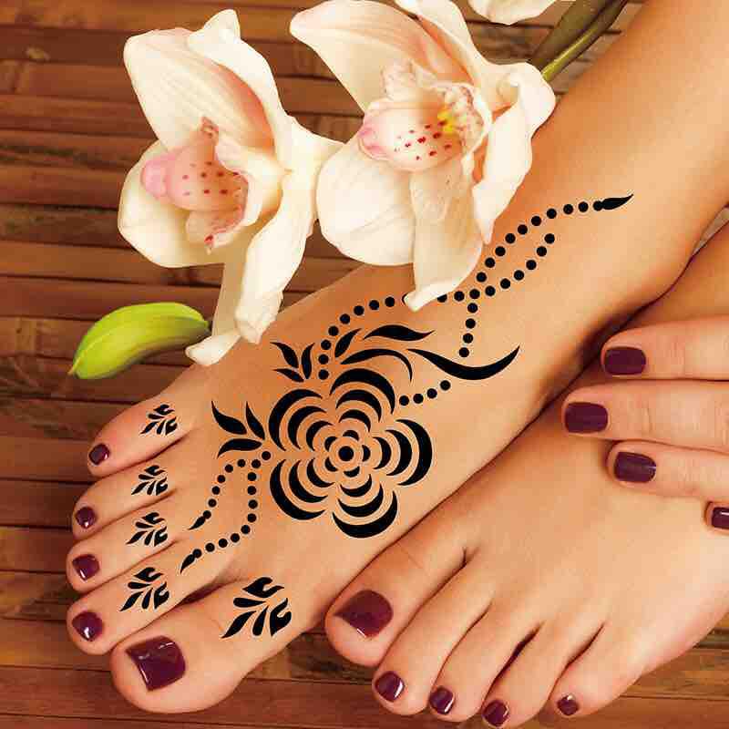 Mực xăm henna siêu đen Super Black