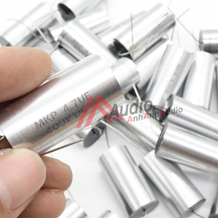 Tụ phân tần loa màu bạc  400v nhiều thông số